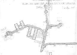 Plan des galeries c&ocirc;t&eacute; Nord