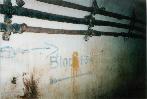 Autre indication en allemand, la direction des  "BLOCK 1 - 3 - 4"
